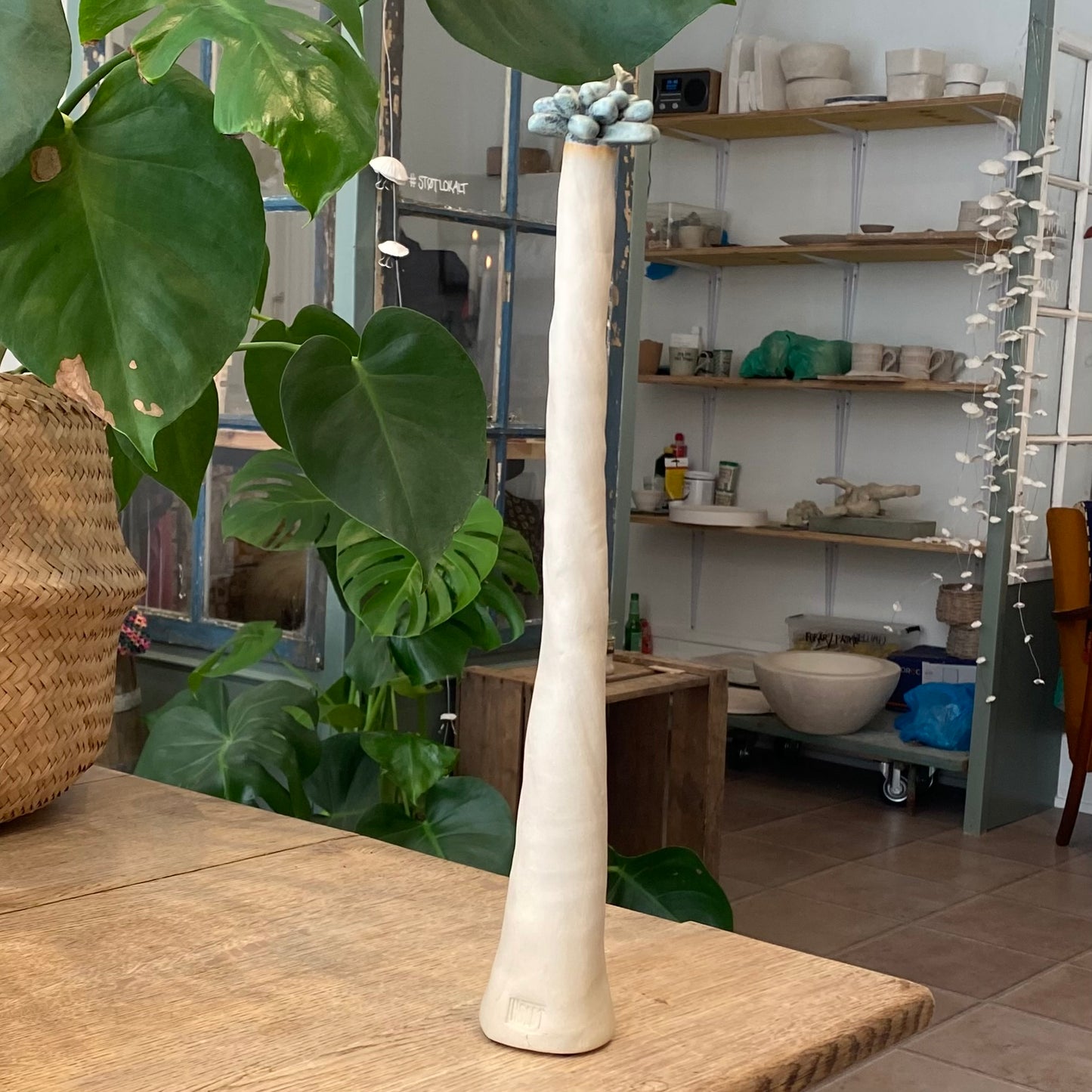 Unika skulptur, sukkulent, 41 cm