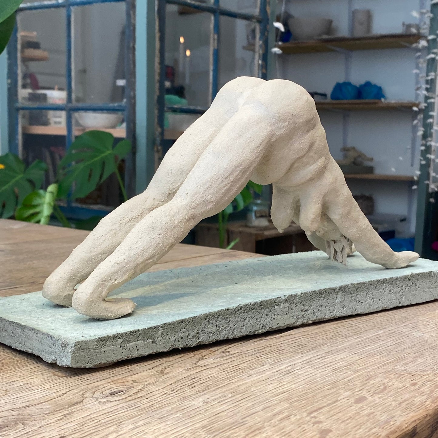 Unika skulptur, yoga