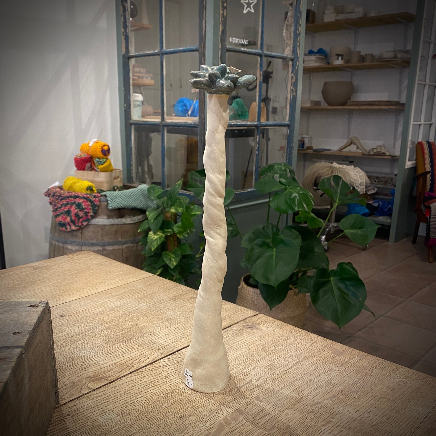 Unika skulptur, sukkulent