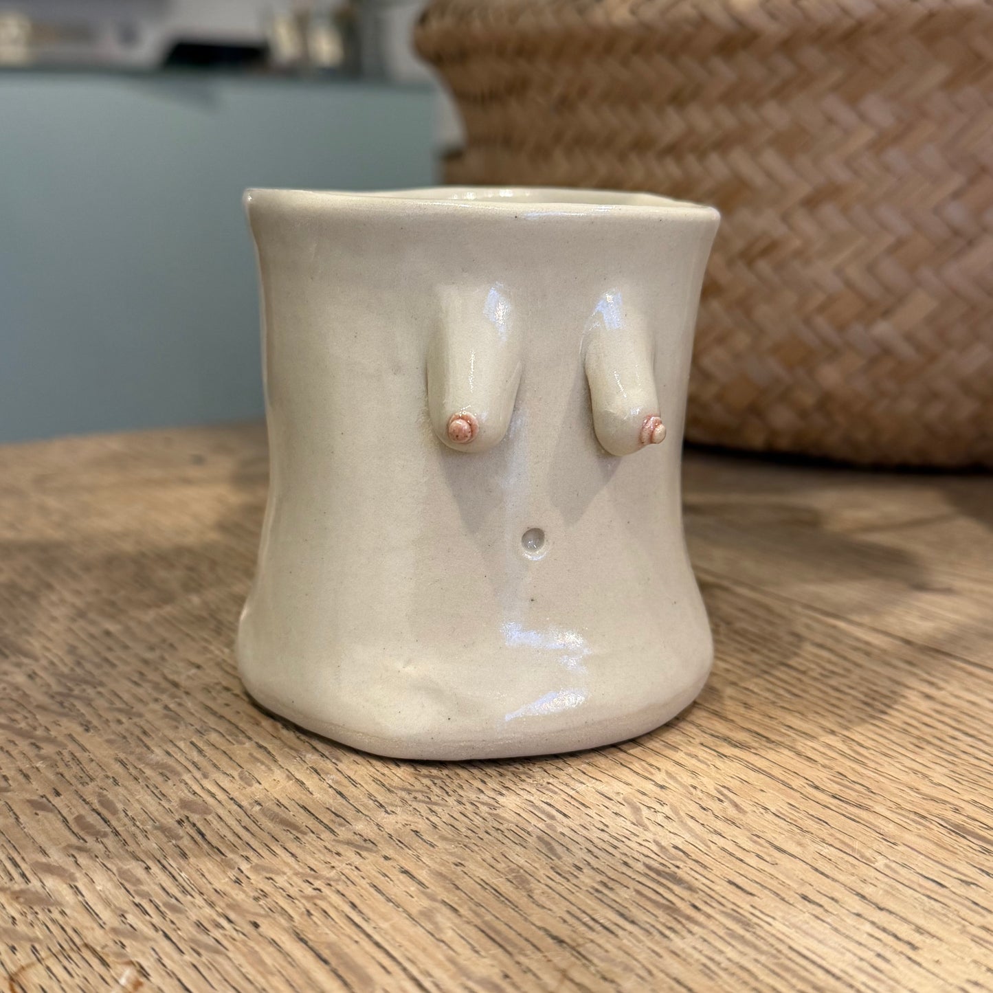 Håndformet brystkop nr. 5