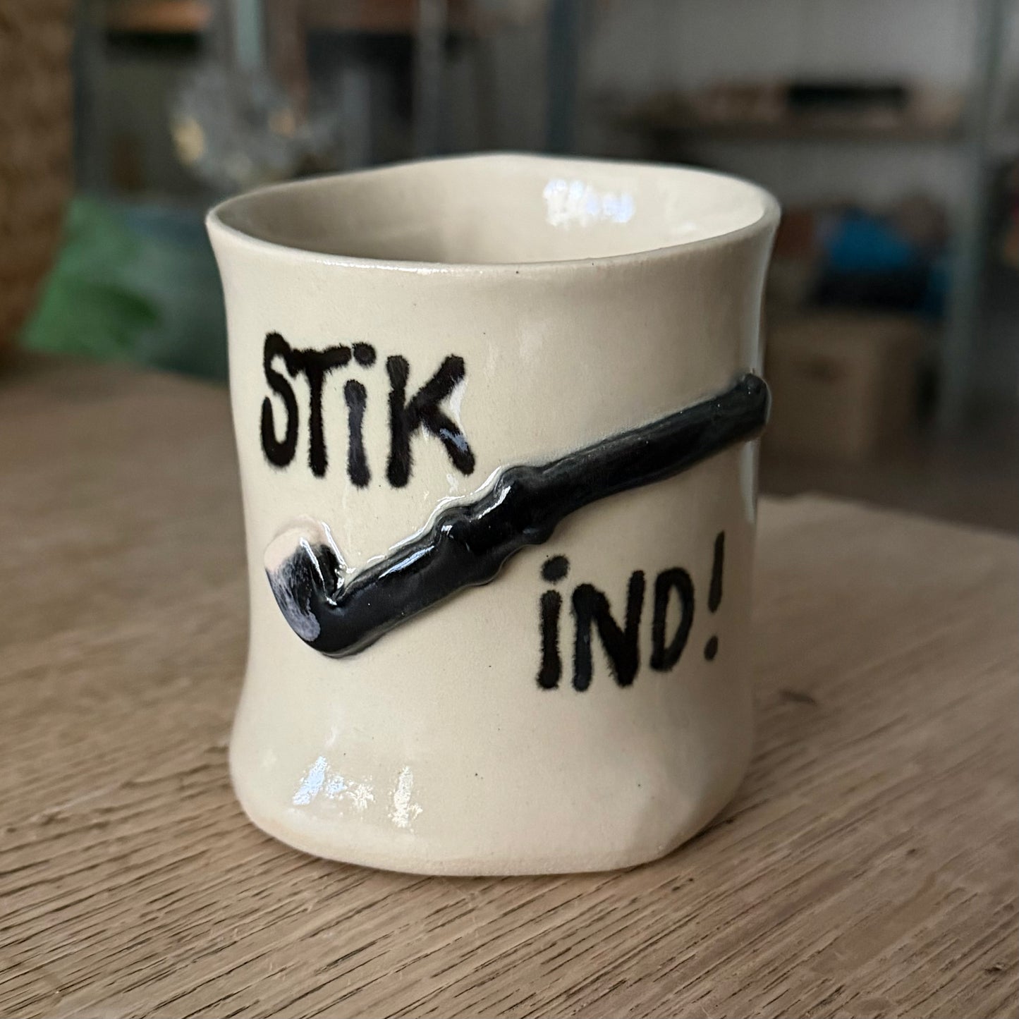 Håndformet krus, Lakridspibe