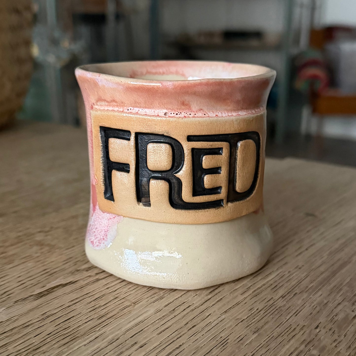 Håndformet krus, FRED, nr 3