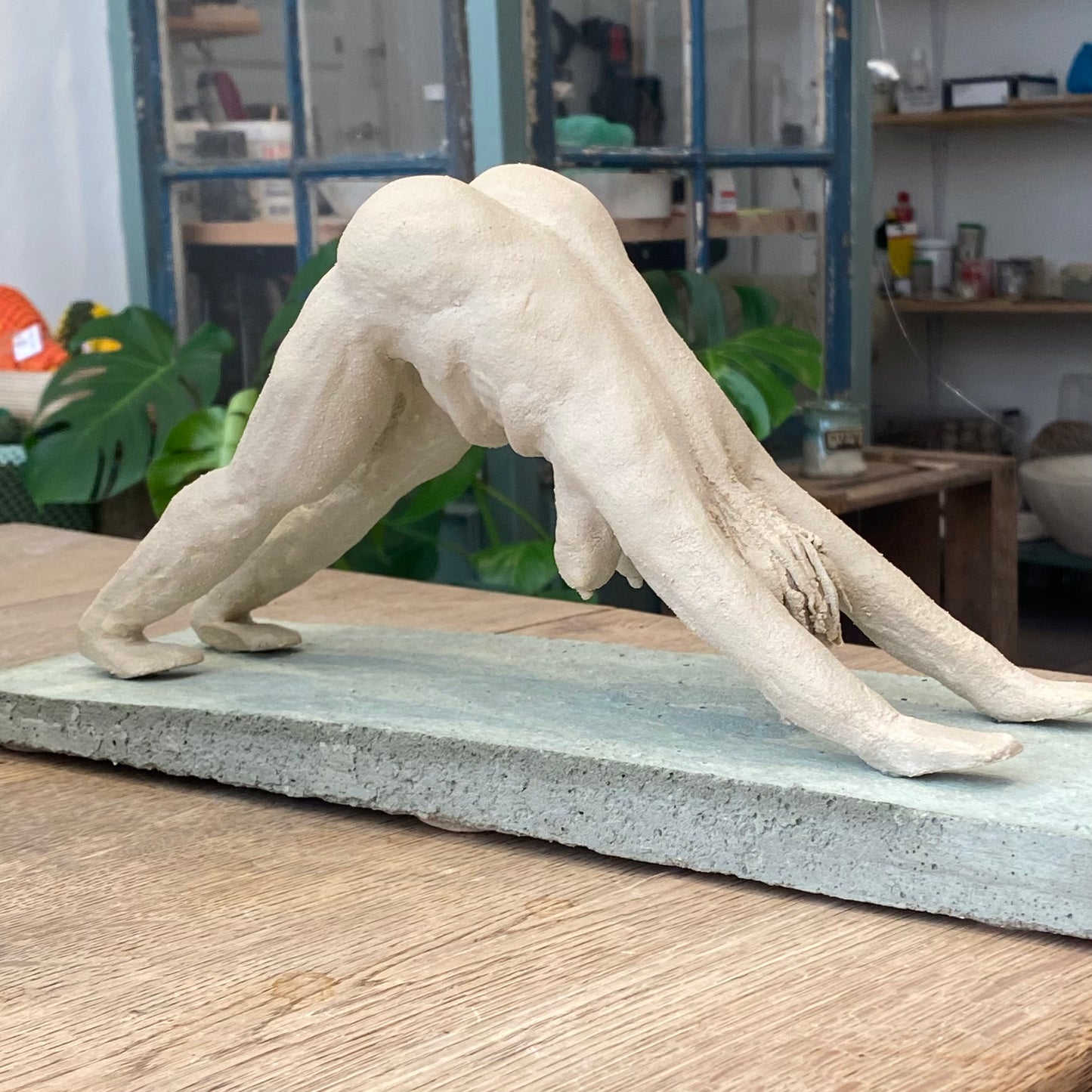 Unika skulptur, yoga