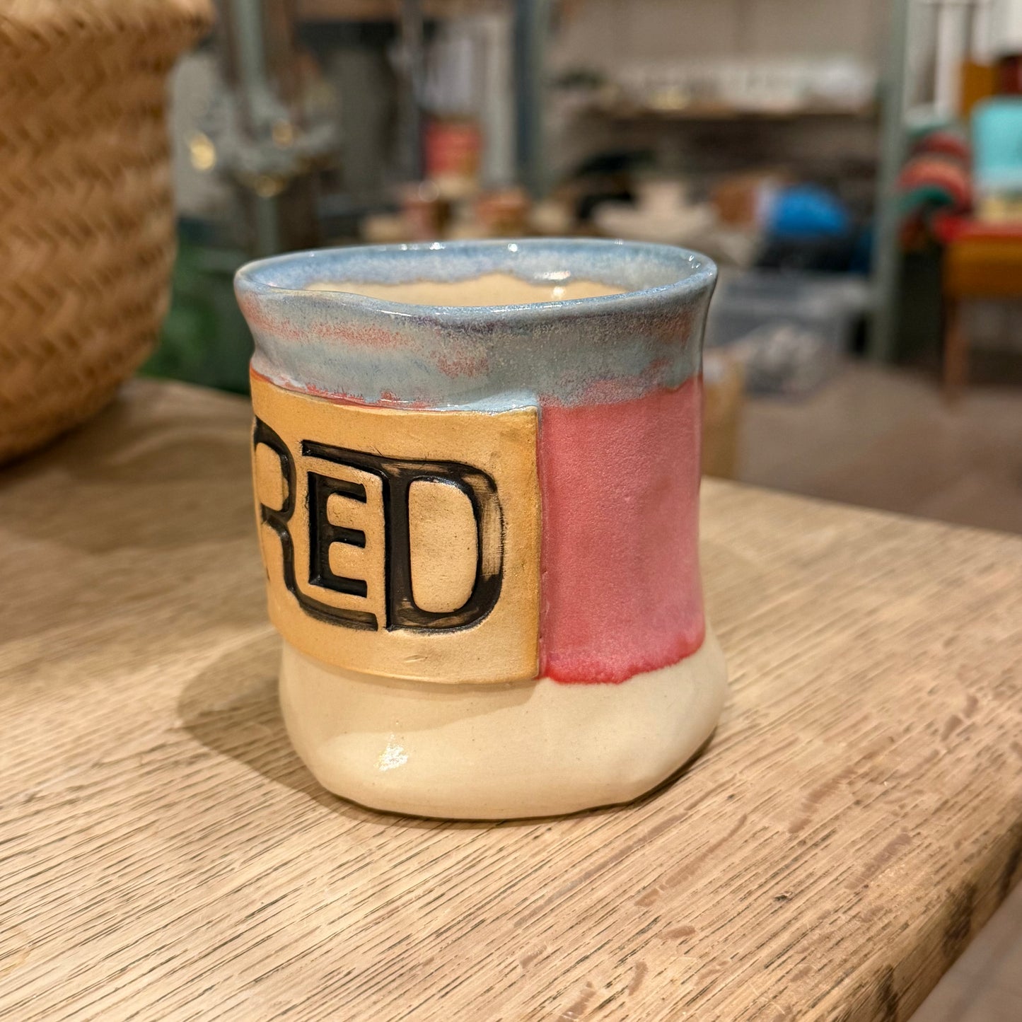 Håndformet krus, FRED, nr 4