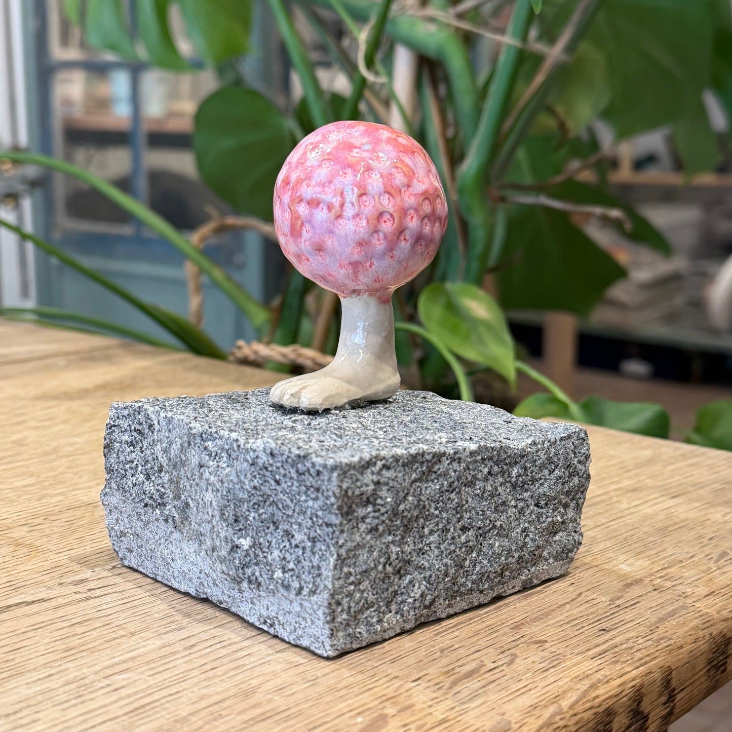 Unika skulptur, golfhovede, nr 1