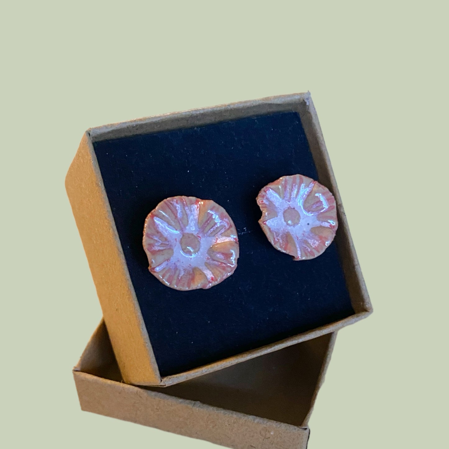 Unikke ørestikkere, rosa