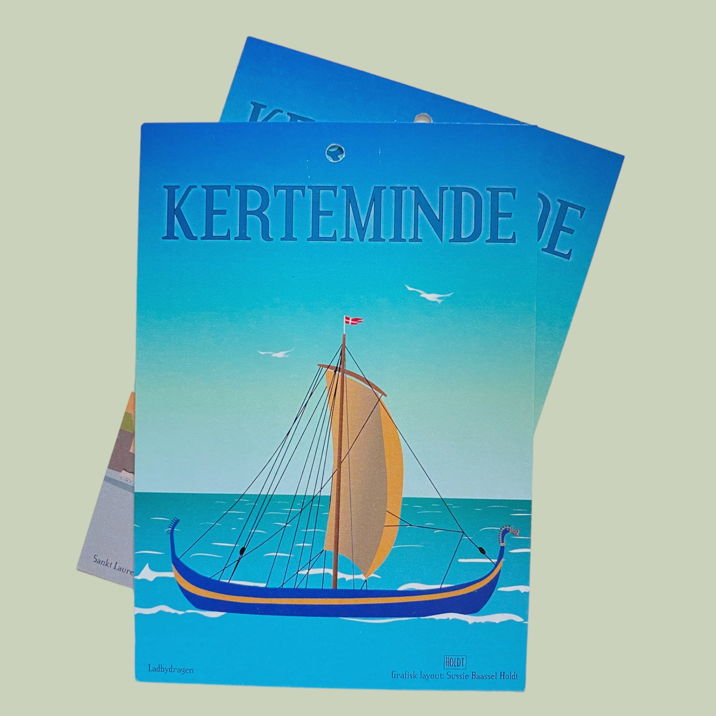 A7 gavemærke med by motiv