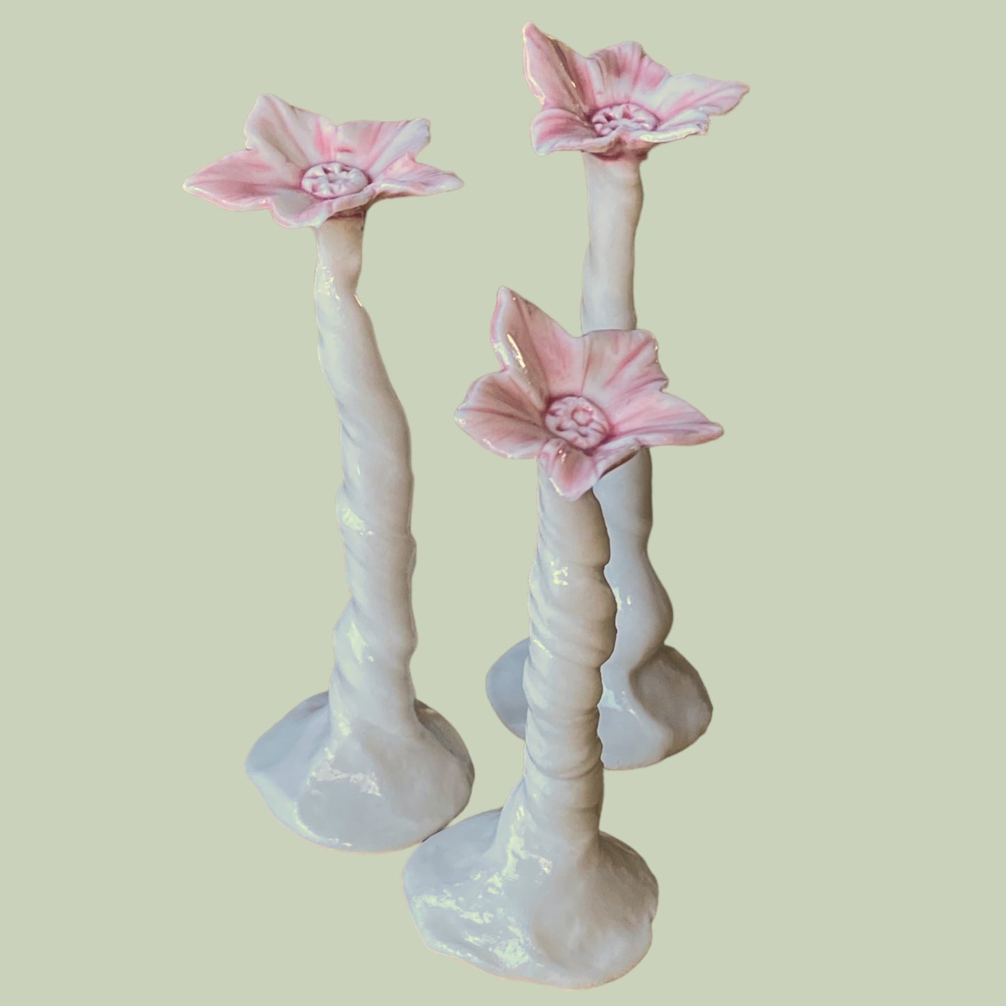 Blomst i porcelæn