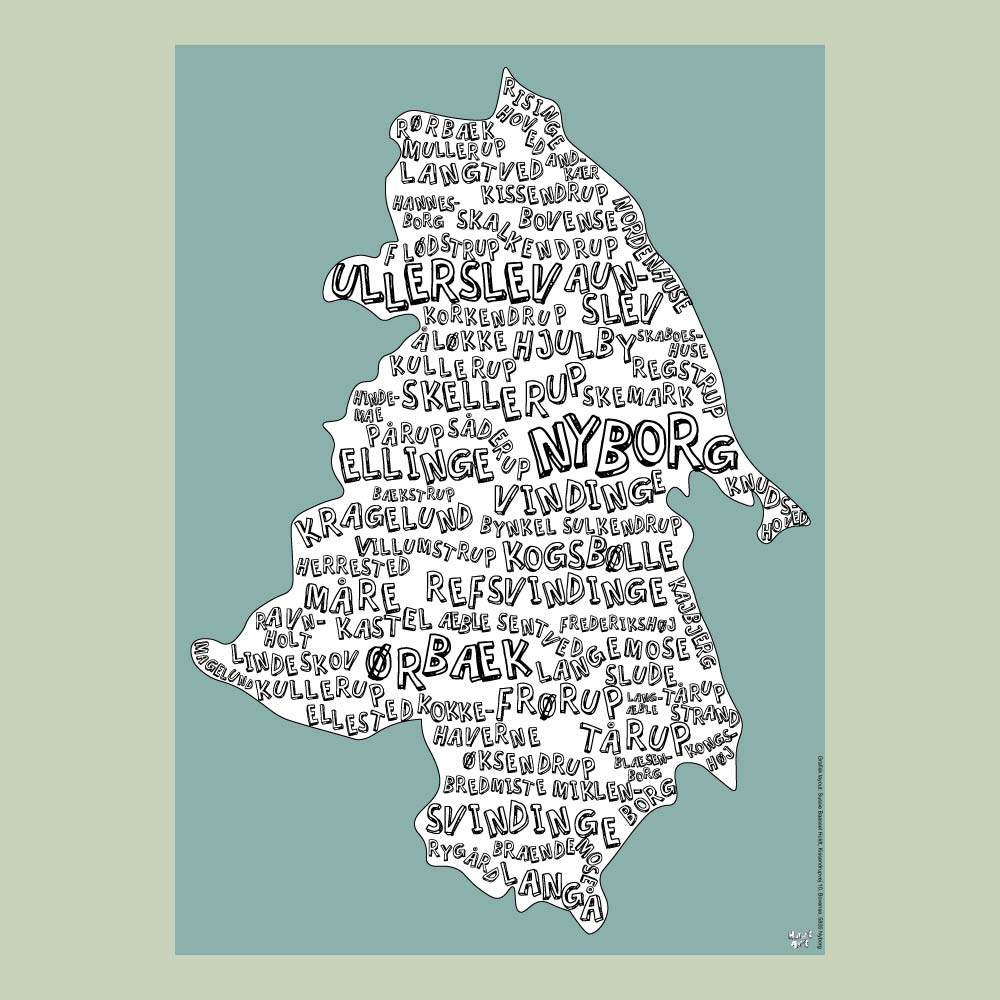 Nyborg Kommune grænse