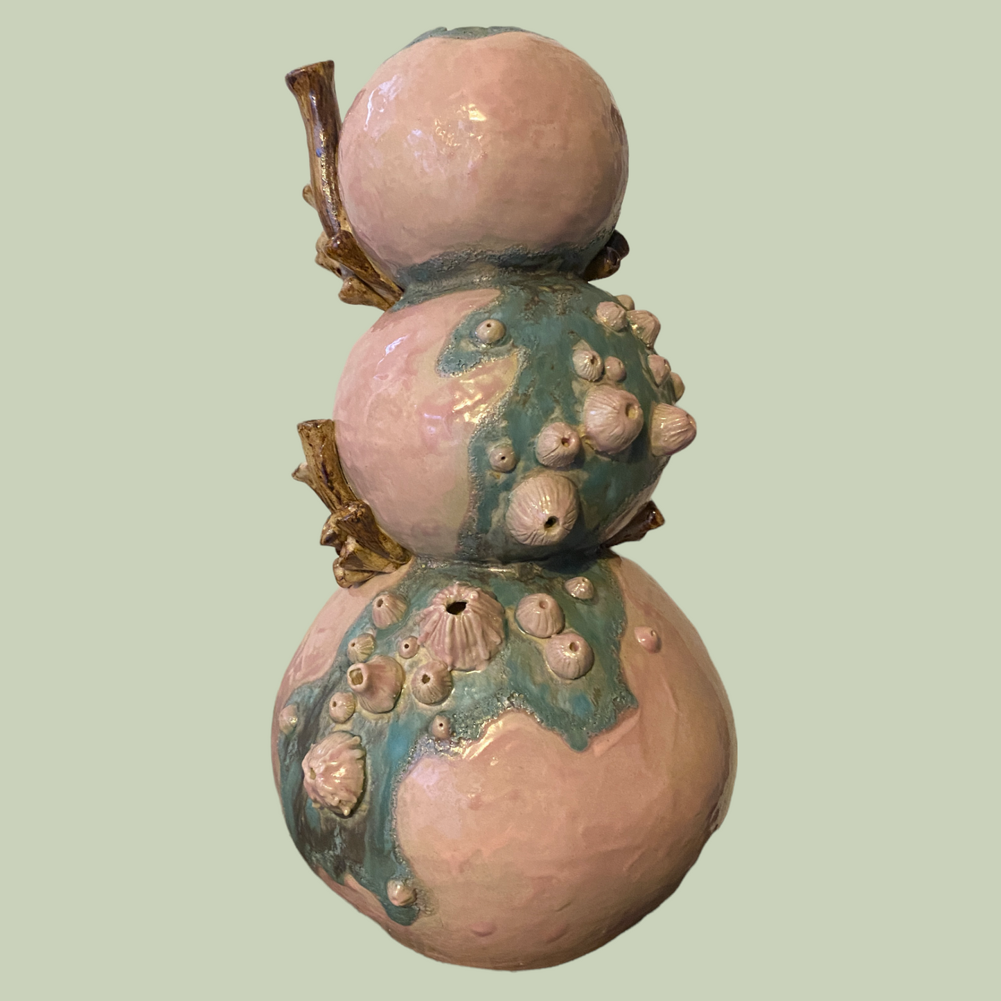 Håndformet unika vase