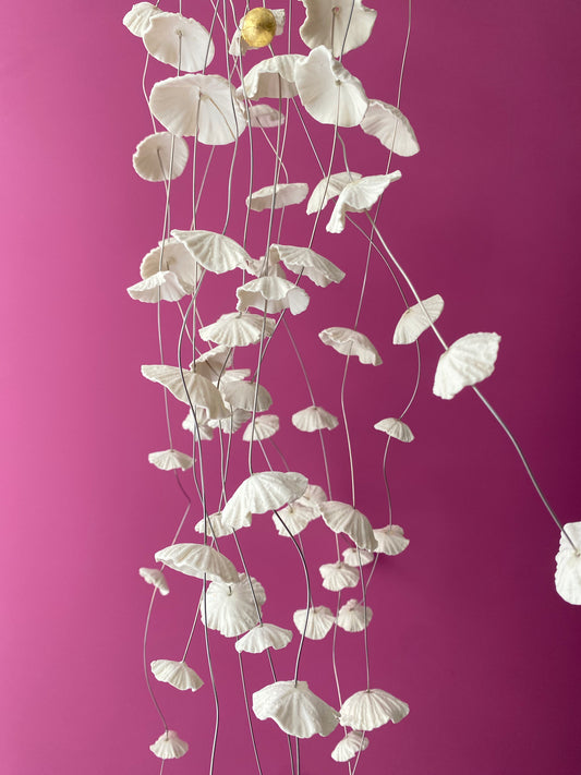 Unika skulptur/konstellation i porcelæn