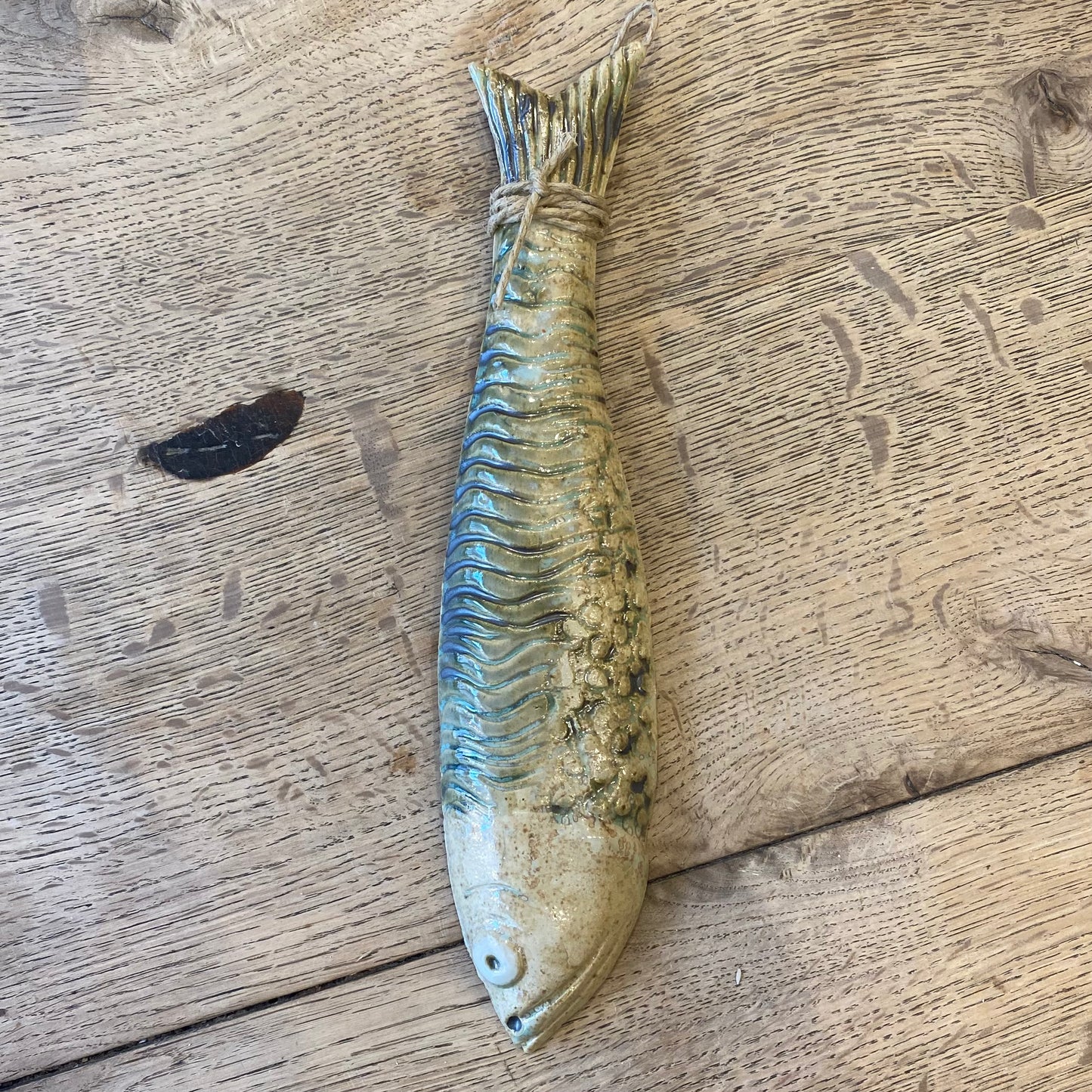 Haleophængt fisk, nr 1, ophæng