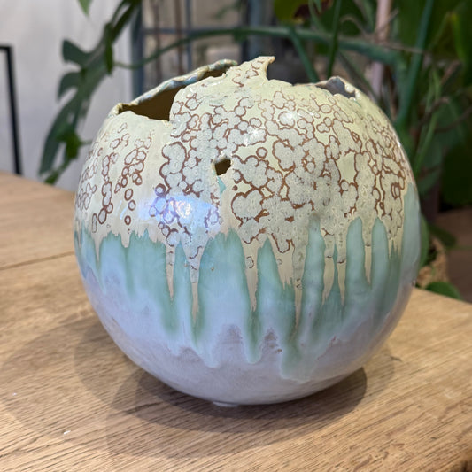 Unika skulptur, vase, kugle
