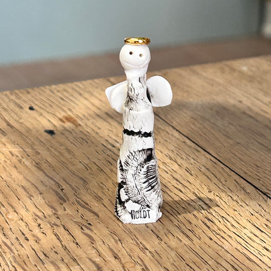 Engel i porcelæn