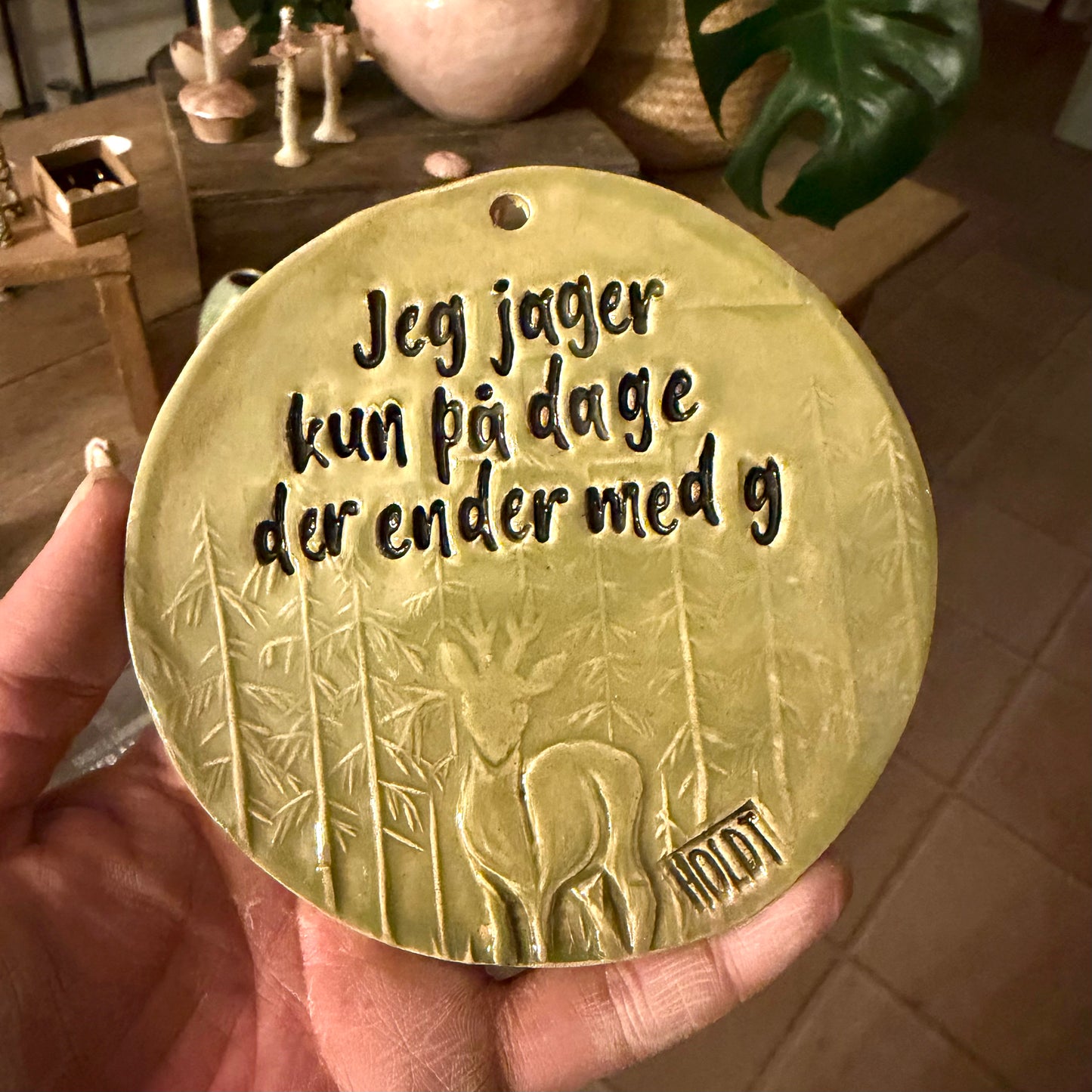 Vægophæng, jagttekst